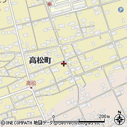 鳥取県境港市高松町150周辺の地図