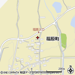 島根県松江市福原町305-2周辺の地図