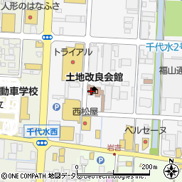 鳥取県　造林公社（公益財団法人）周辺の地図