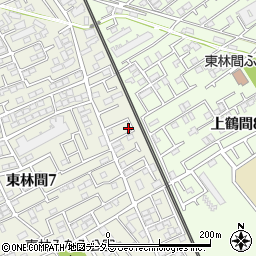 神奈川県相模原市南区東林間7丁目12-3周辺の地図