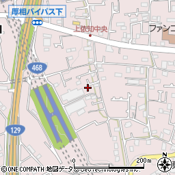 神奈川県厚木市上依知436周辺の地図