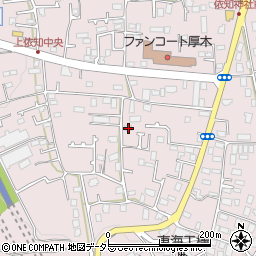 神奈川県厚木市上依知150周辺の地図