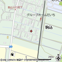 千葉県大網白里市駒込748-21周辺の地図