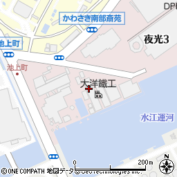 大洋鉄工株式会社周辺の地図