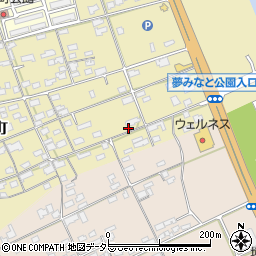 鳥取県境港市高松町97周辺の地図
