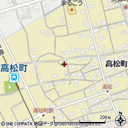 鳥取県境港市高松町542周辺の地図