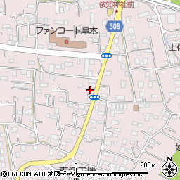 神奈川県厚木市上依知56-1周辺の地図