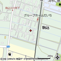 千葉県大網白里市駒込749周辺の地図