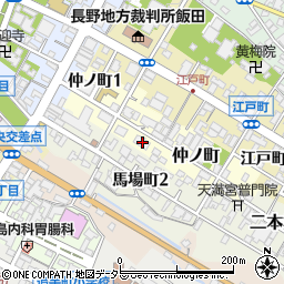 長野県飯田市仲ノ町358周辺の地図
