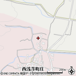 滋賀県長浜市西浅井町庄1359周辺の地図