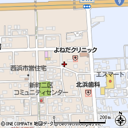 鳥取県鳥取市気高町北浜3丁目142-1周辺の地図