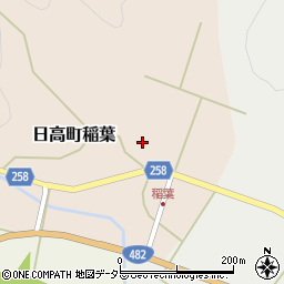 兵庫県豊岡市日高町稲葉62周辺の地図