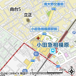 三菱ＵＦＪ銀行小田急相模原駅北口 ＡＴＭ周辺の地図