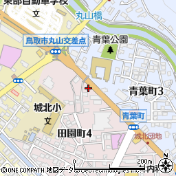 鳥取信用金庫鳥取北支店周辺の地図