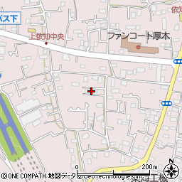 神奈川県厚木市上依知303周辺の地図