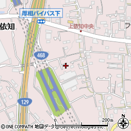 神奈川県厚木市上依知415周辺の地図