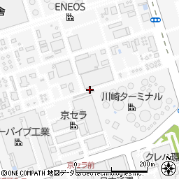 神奈川県川崎市川崎区千鳥町周辺の地図