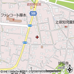 神奈川県厚木市上依知40周辺の地図