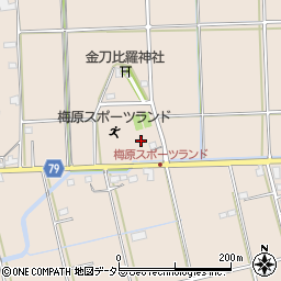 岐阜県山県市梅原2672周辺の地図
