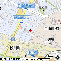 有限会社中田工芸社周辺の地図