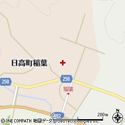 兵庫県豊岡市日高町稲葉52周辺の地図