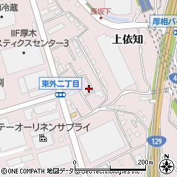神奈川県厚木市上依知941周辺の地図