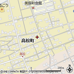 鳥取県境港市高松町218周辺の地図
