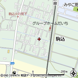 千葉県大網白里市駒込748-28周辺の地図