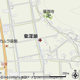岐阜県山県市東深瀬1163周辺の地図