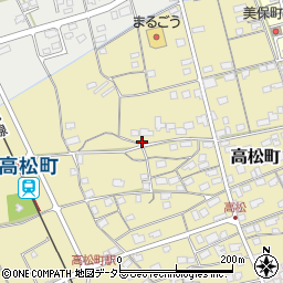 鳥取県境港市高松町1130周辺の地図