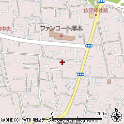 神奈川県厚木市上依知57周辺の地図