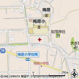 岐阜県山県市梅原1483周辺の地図
