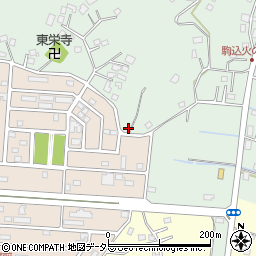 千葉県大網白里市駒込1357-3周辺の地図