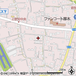 神奈川県厚木市上依知298周辺の地図