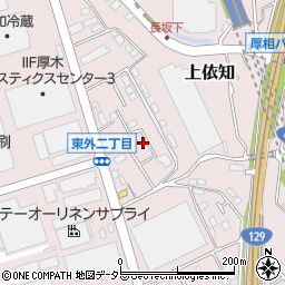 神奈川県厚木市上依知942周辺の地図