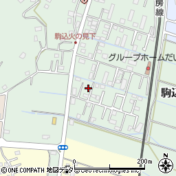 千葉県大網白里市駒込743-4周辺の地図