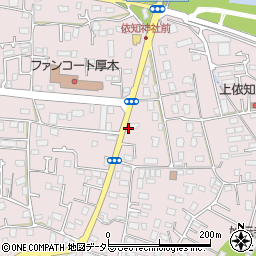 神奈川県厚木市上依知44周辺の地図