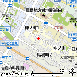 長野県飯田市仲ノ町359周辺の地図