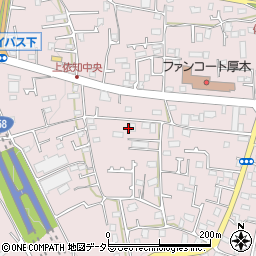 神奈川県厚木市上依知282周辺の地図