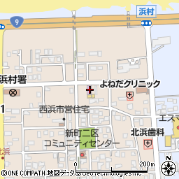 鳥取県鳥取市気高町北浜3丁目121-6周辺の地図