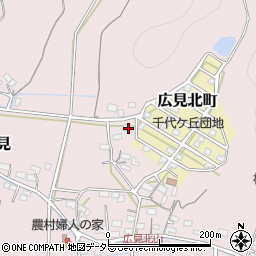 岐阜県関市広見2083周辺の地図