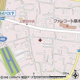 神奈川県厚木市上依知297周辺の地図