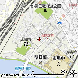 神奈川県横浜市鶴見区市場下町9周辺の地図