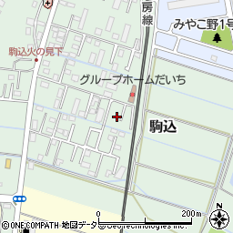 千葉県大網白里市駒込1165周辺の地図