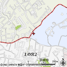 神奈川県横浜市鶴見区獅子ケ谷3丁目32-22周辺の地図