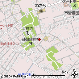 鳥取県境港市渡町1195-1周辺の地図