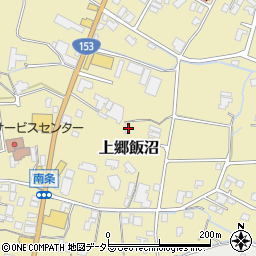 長野県飯田市上郷飯沼3464-1周辺の地図