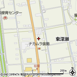 岐阜県山県市東深瀬573周辺の地図