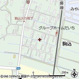 千葉県大網白里市駒込1169周辺の地図