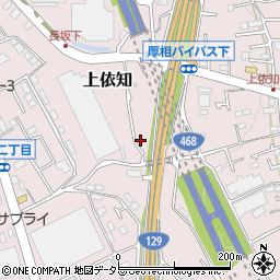 神奈川県厚木市上依知473-1周辺の地図